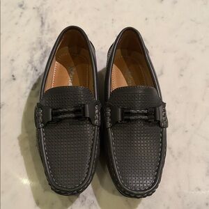 XRay Kids Black Slip-On Loafers